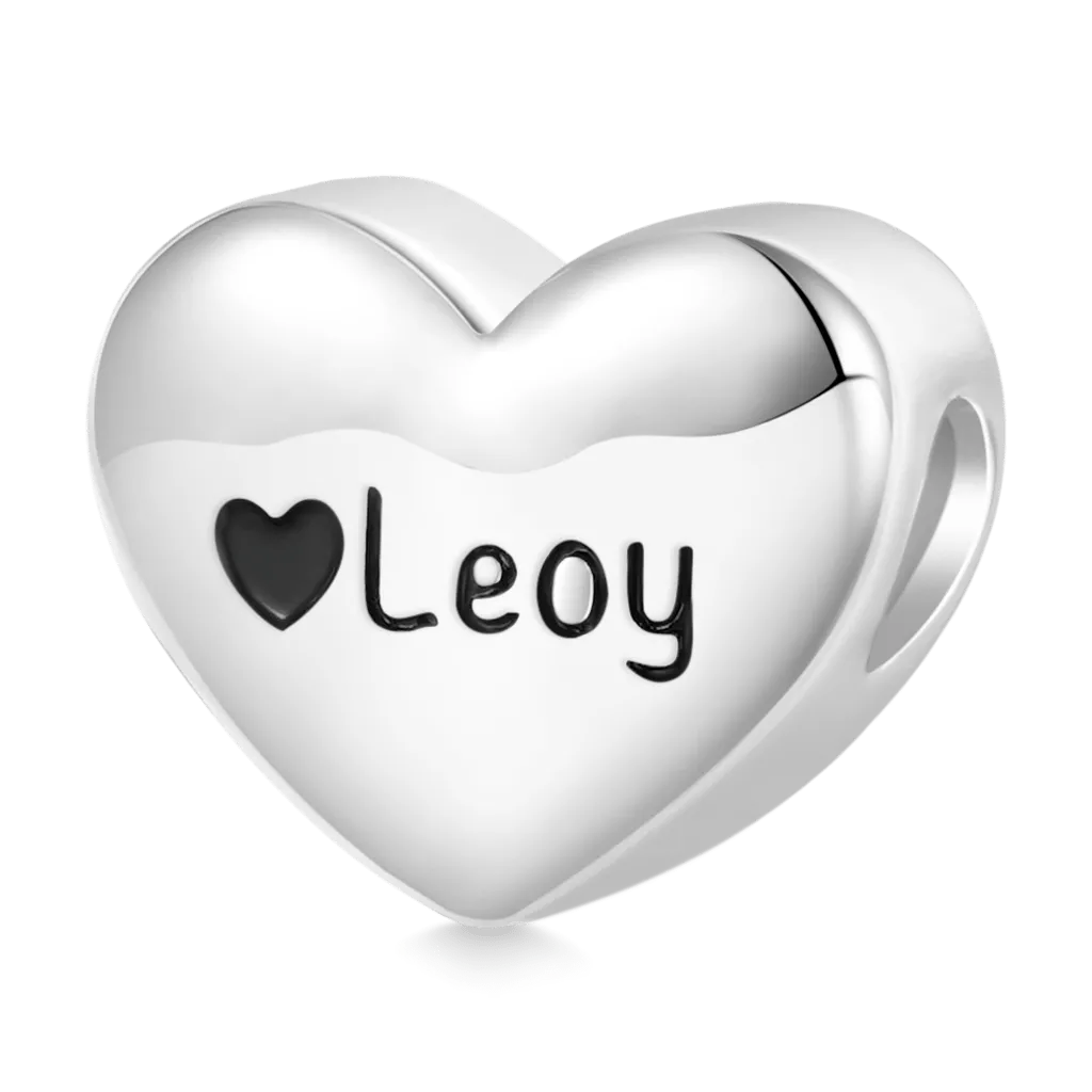 Gnoce Charm Incisione Cuore "Sei il mio stronzo preferito"