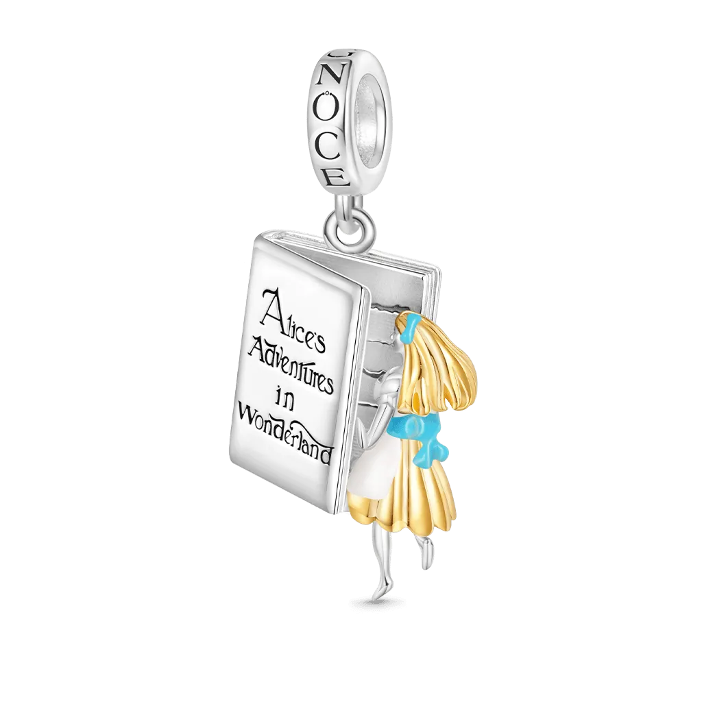 Gnoce Ciondolo Libro di Alice Nel Paese delle Meraviglie Le avventure di Alice nel Paese delle Meraviglie