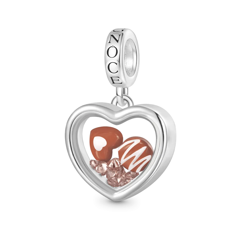 Gnoce Ciondolo Cuore Di Cioccolato
