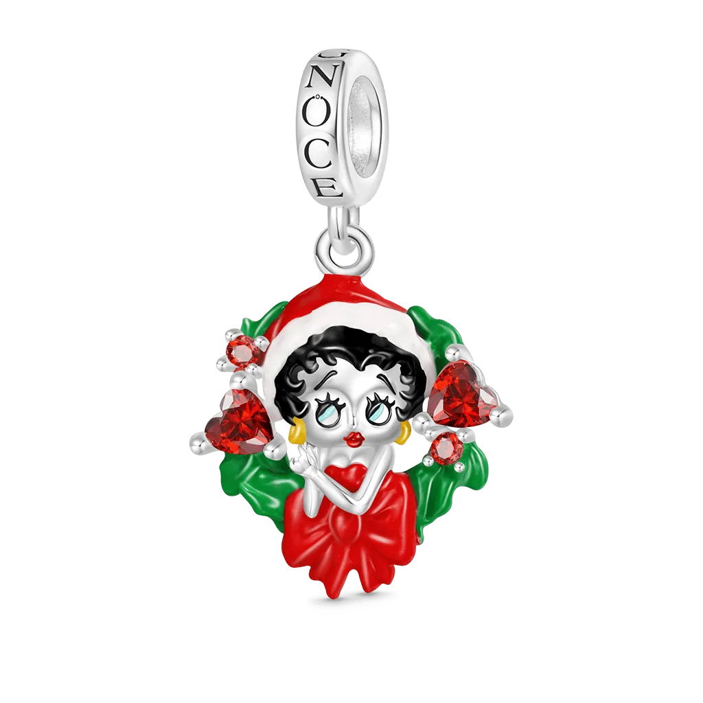Gnoce Ciondolo Ghirlanda Di Natale Betty Boop