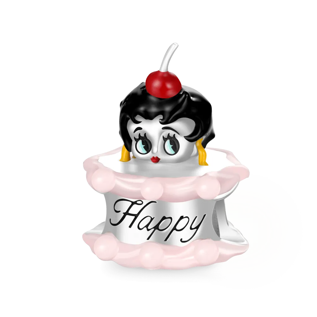 Gnoce Charm Torta Di Compleanno Betty Boop