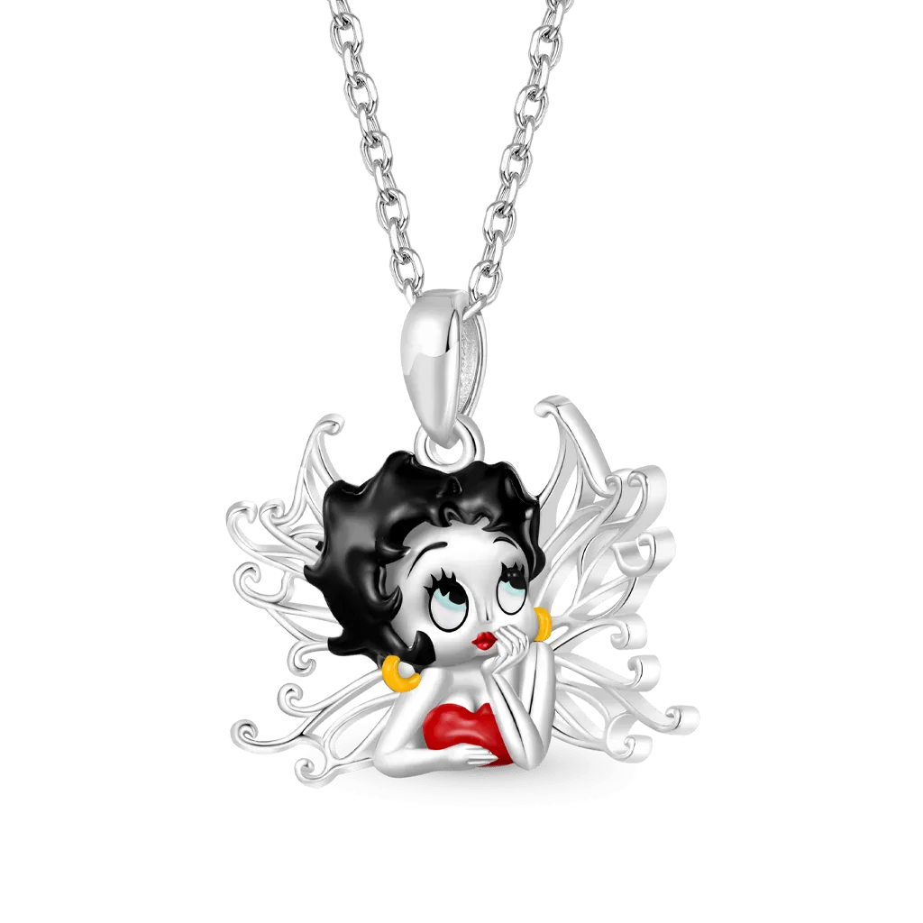 Gnoce Collana Ali Di Betty Boop