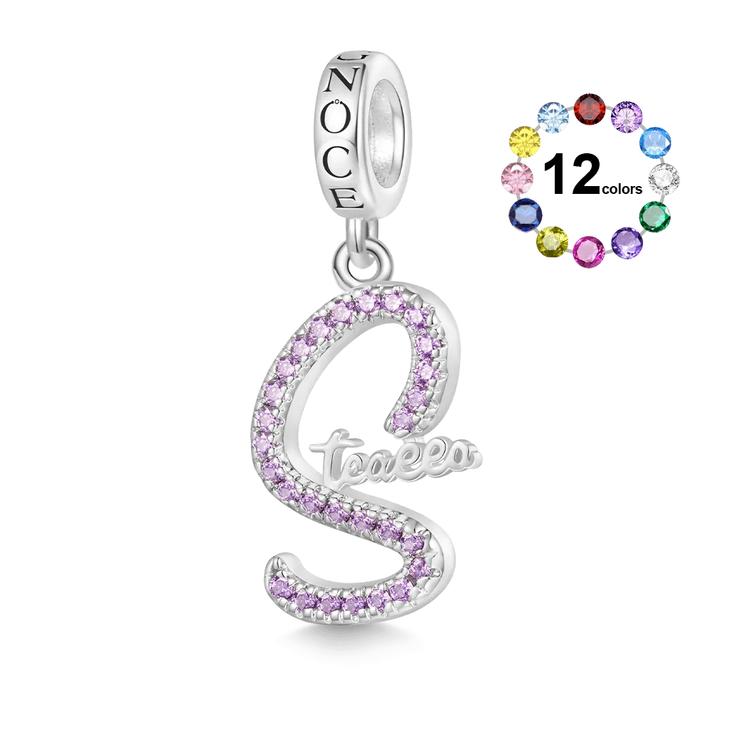 Gnoce Ciondolo Nome Incisibile con Pietra Portafortuna