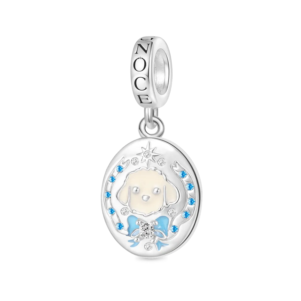 Gnoce Ciondolo Sigillo Cucciolo Lettere Iniziale Personalizzato