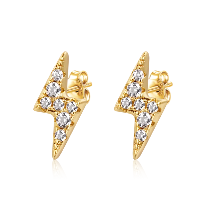 Gnoce Orecchini Con Fulmine