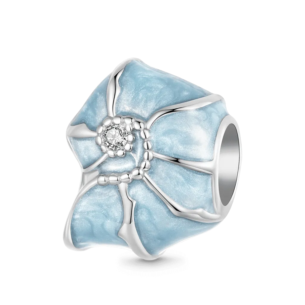 Gnoce Charm Conchiglia Blu