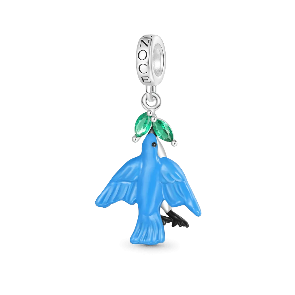 Gnoce Ciondolo Uccello Azzurro Artico Uccelli d'America