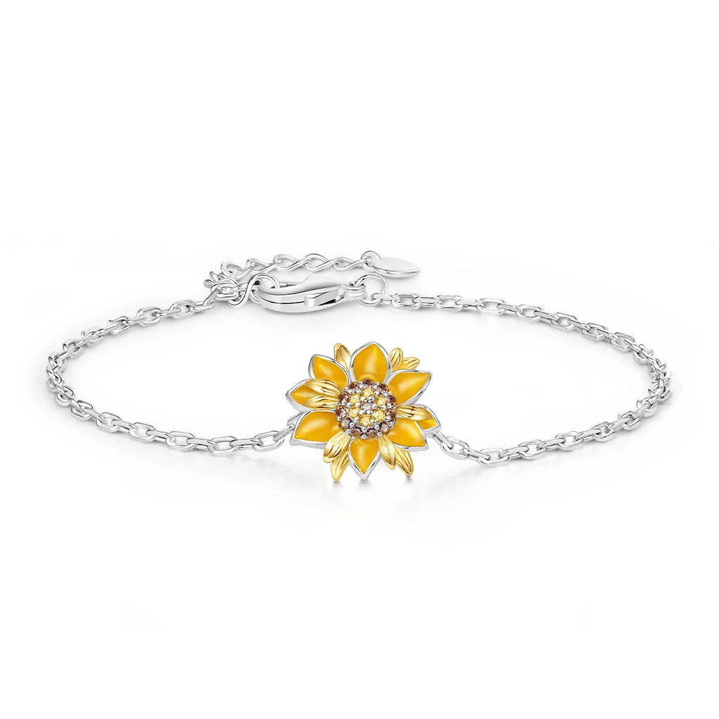 Gnoce Bracciale Regolabile Girasole