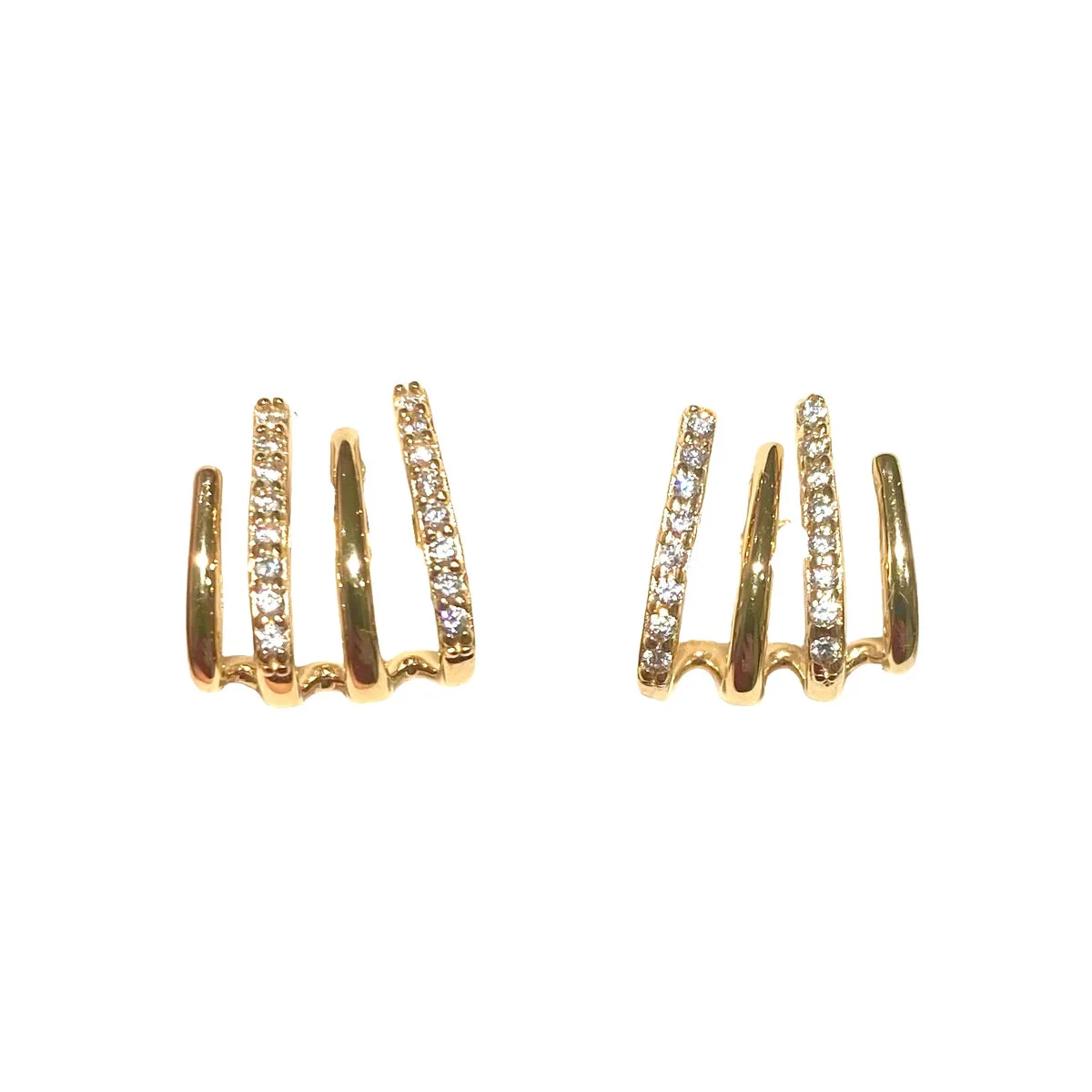 ORECCHINI QUATTRO FILE