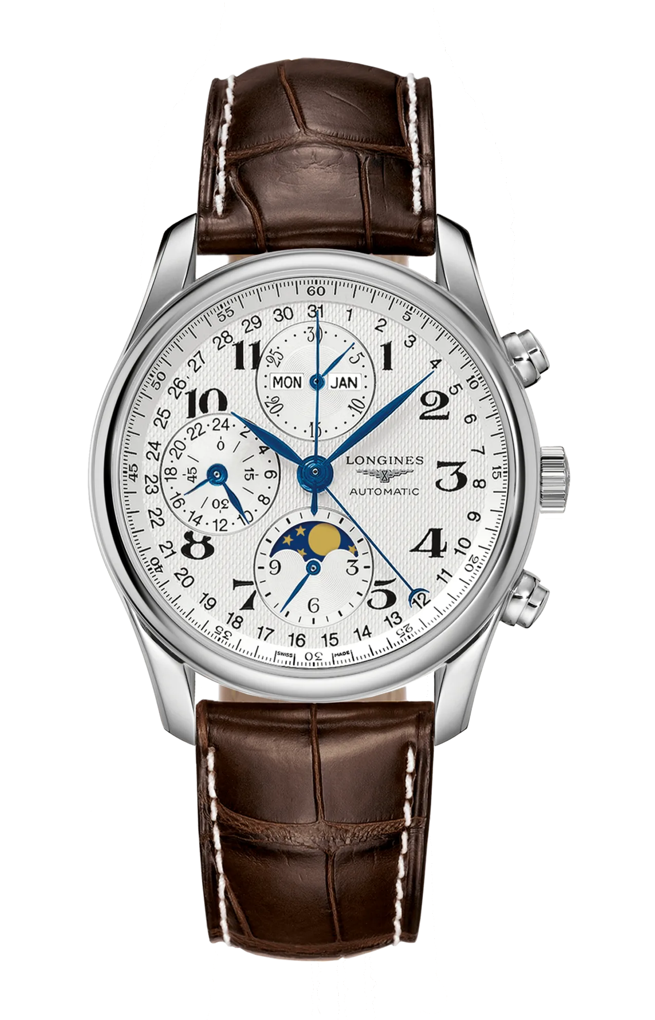 LONGINES MASTER COLLECTION CHRONO MOONPHASE 40 MM - L2.673.4.78.3