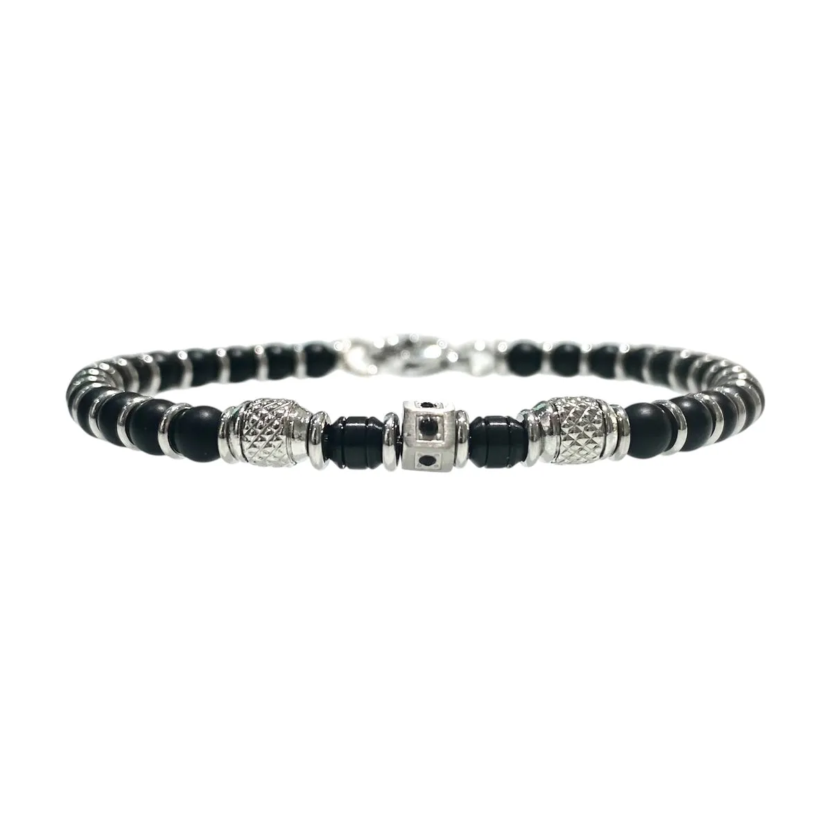 BRACCIALE SFERE NERE