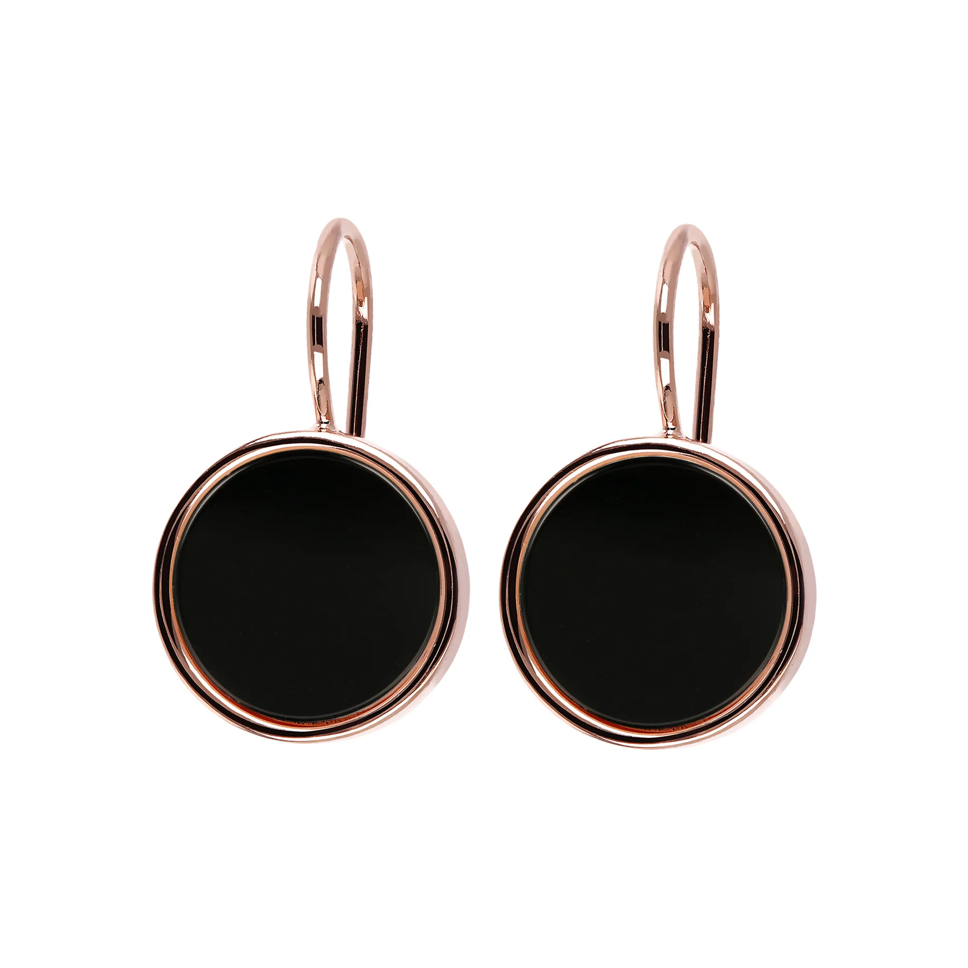 Orecchini Donna Bronzallure con Disco in Pietra Naturale