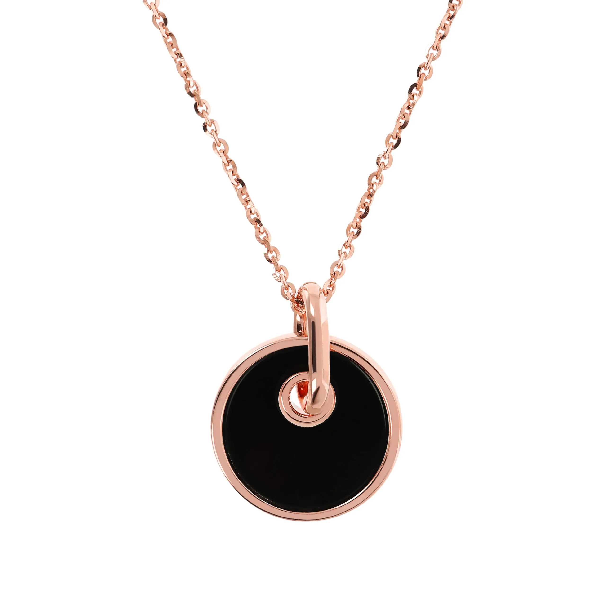 Collana Donna Bronzallure con Pendente a Bottone