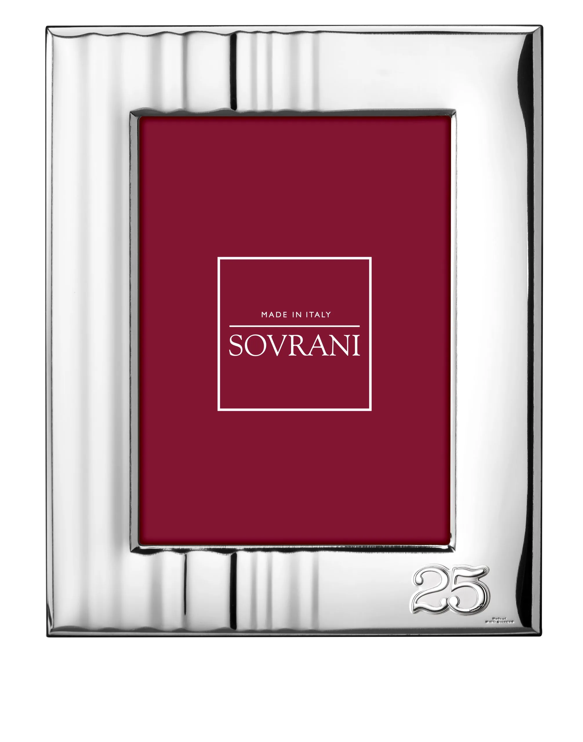 Cornice Sovrani Lucida Retro Legno 25° Anniversario 15x20