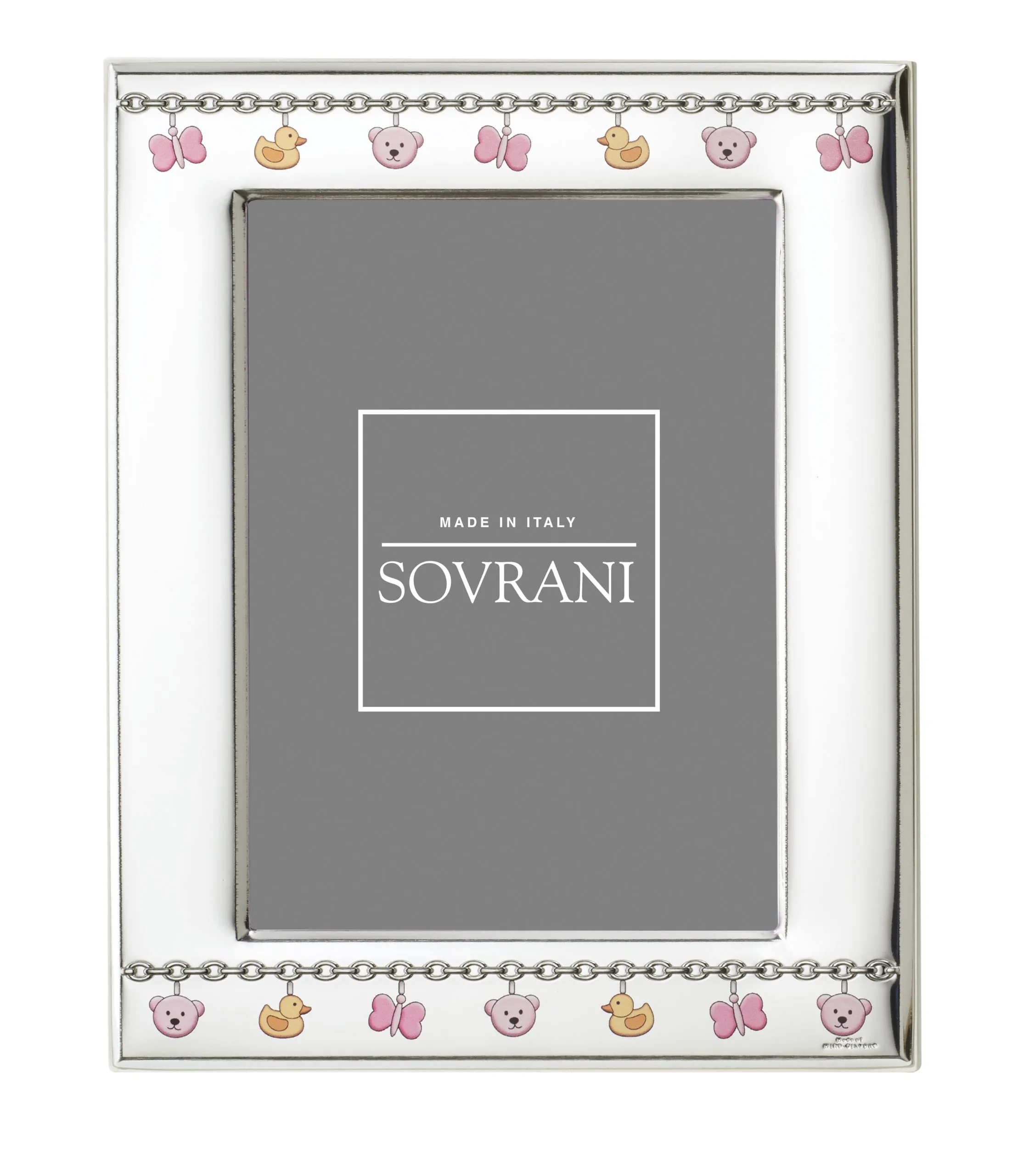 Portafoto Sovrani Bimba Orso/farfalle/paperette 13x18