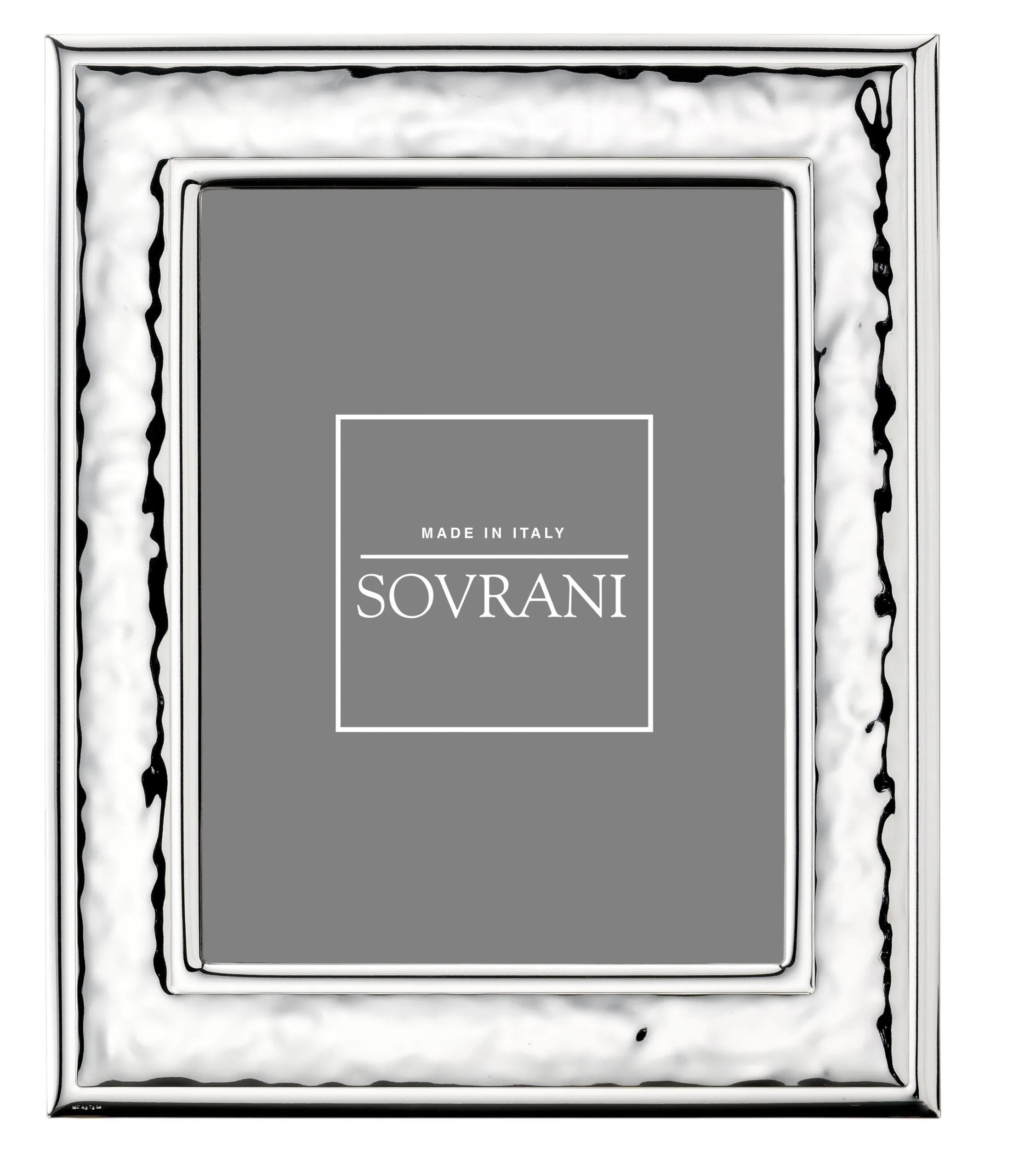 Portafoto Sovrani Lucido Retro Legno Bianco 18x24