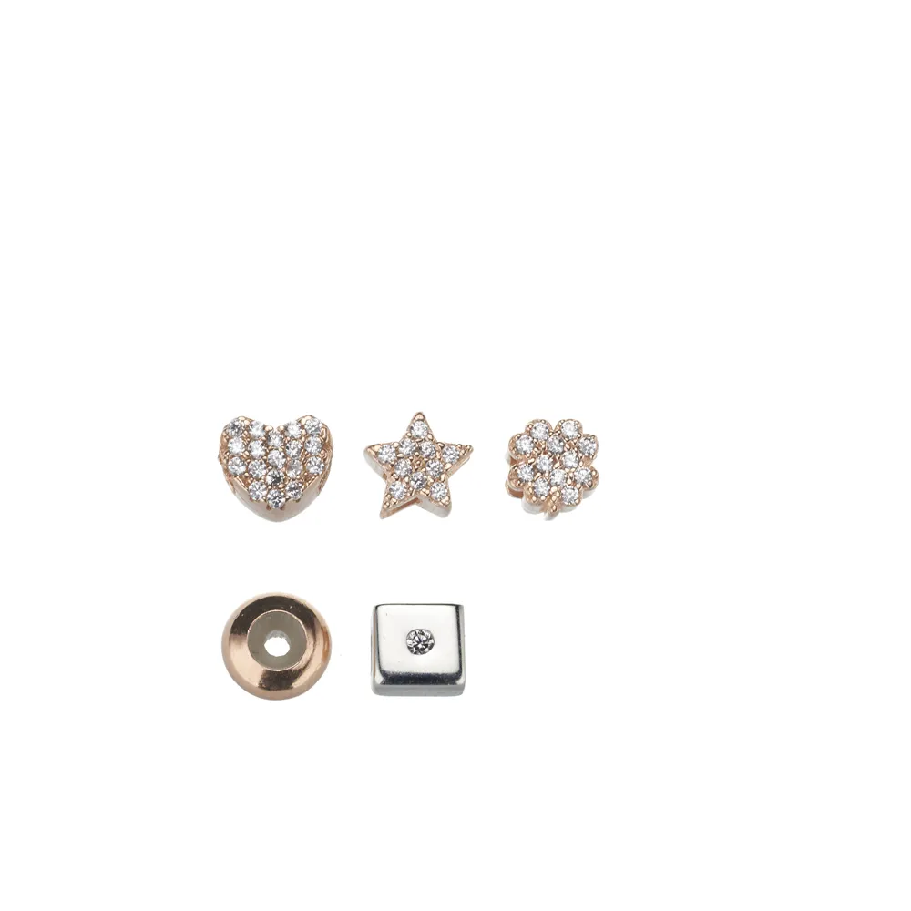 Charm Donna Sovrani Letterina H Argento e Zirconi