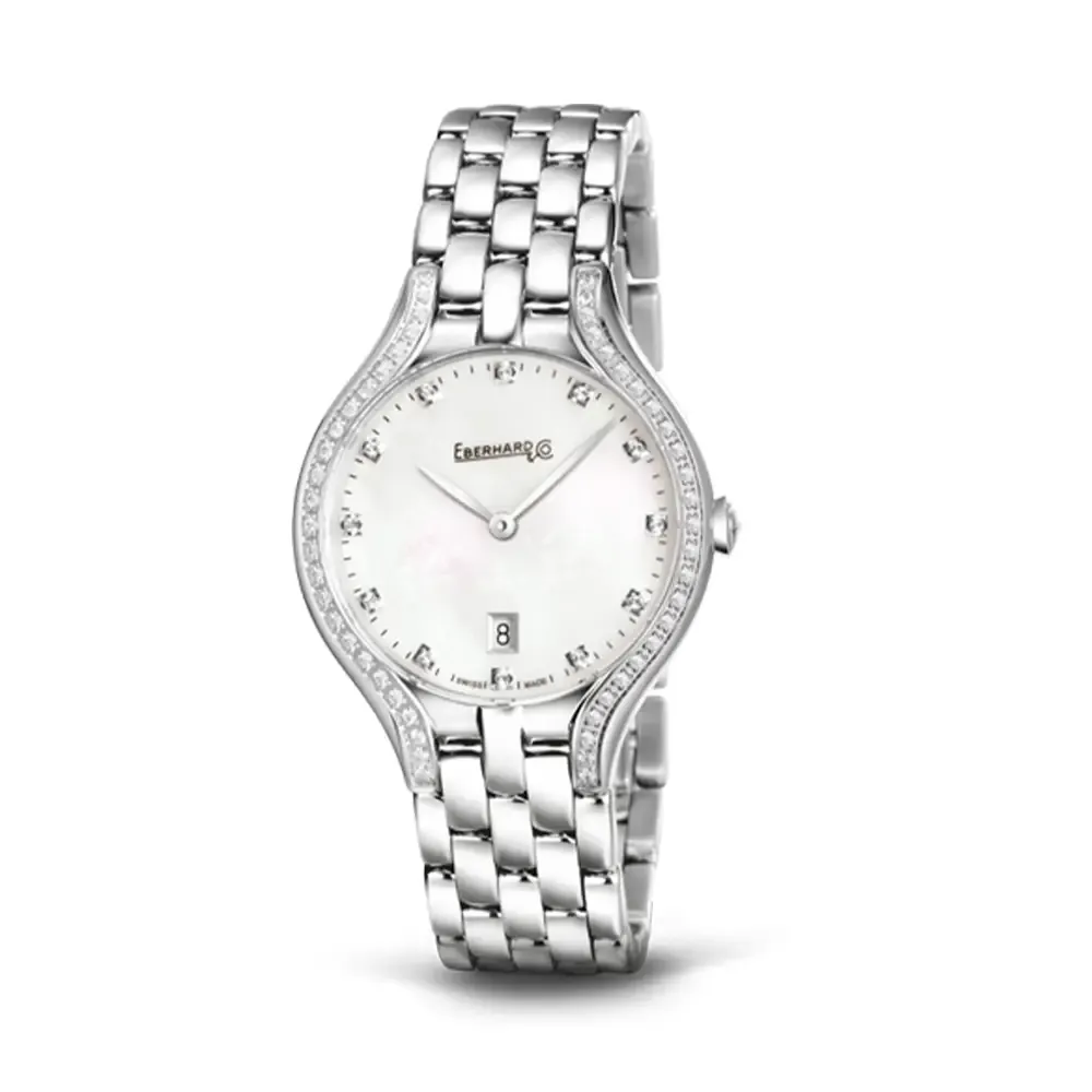 Orologio Donna Eberhard Rêve al Quarzo con Quadrante Madreperla e Diamanti 30 mm