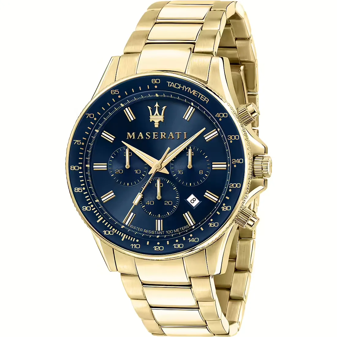Orologio Uomo Maserati Sfida con Quadrante Blu 43 mm