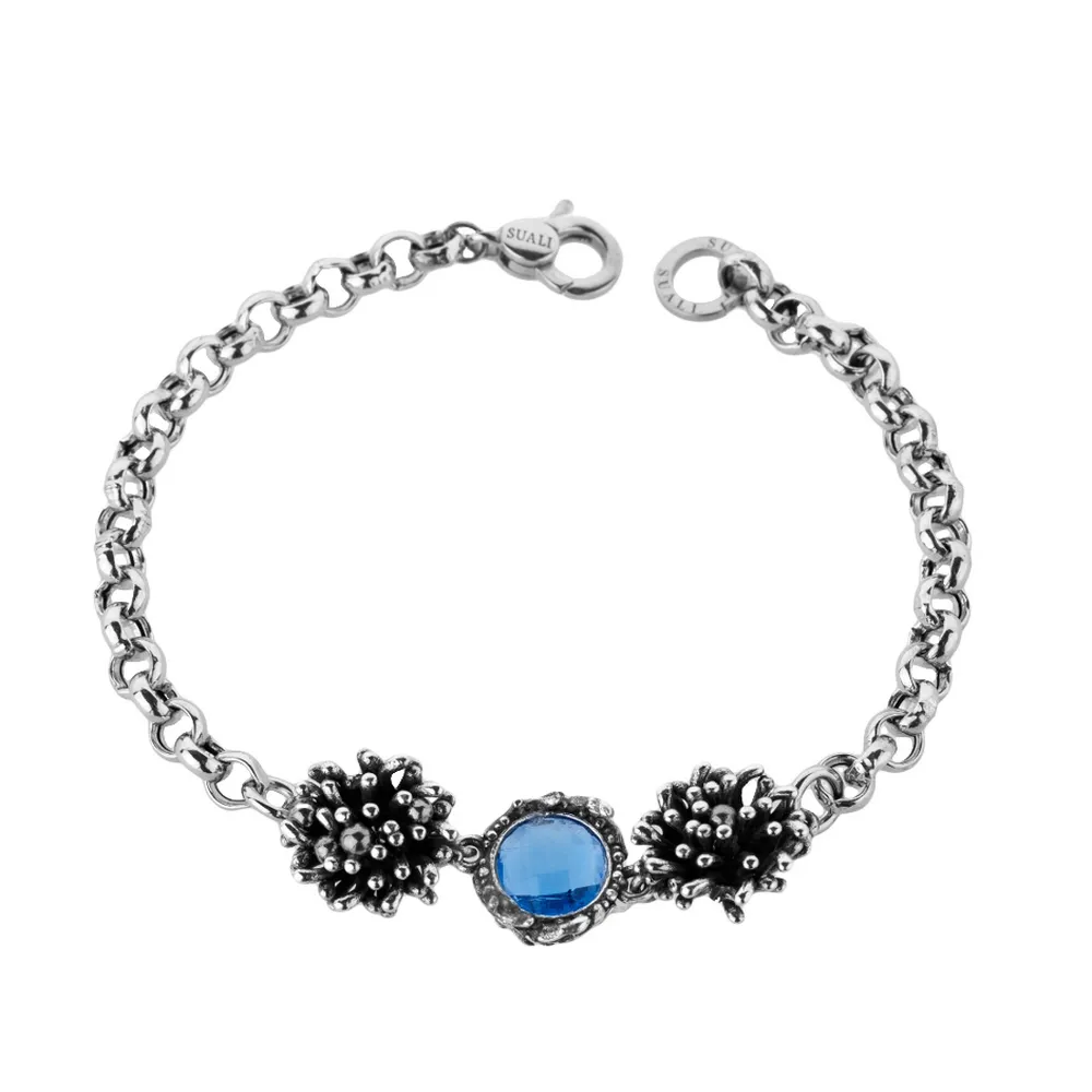 Bracciale Donna Suali Mare Gemma Acquamarina Idrotermale