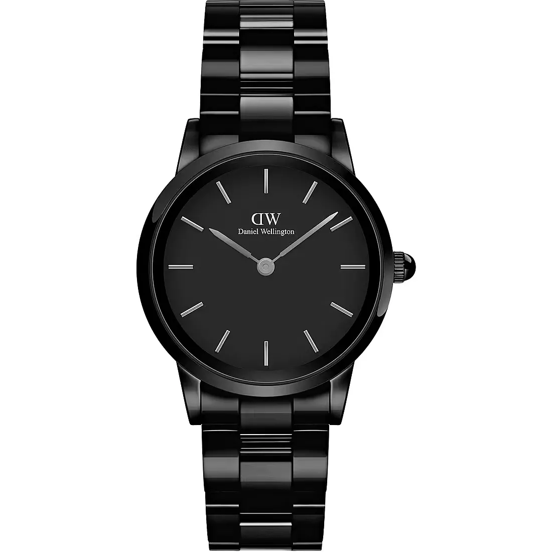 Orologio Donna Daniel Wellington Iconic Link al Quarzo con Quadrante Nero 28 mm