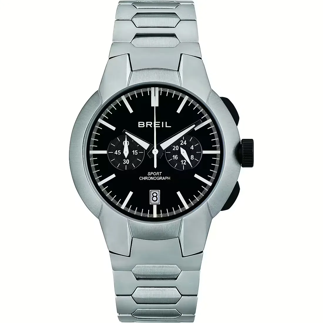 Orologio Uomo Breil al Quarzo con Quadrante Nero 45 mm