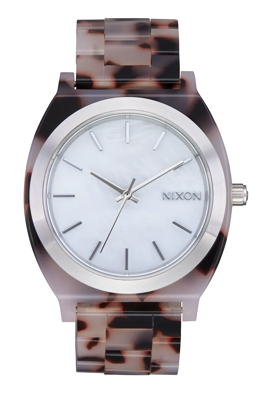 Orologio Nixon Time Teller Acetate Pink Tortoise