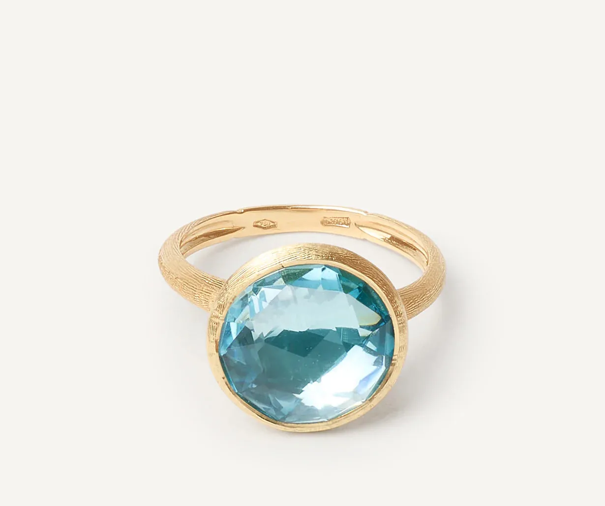 JAIPUR COLOUR  Anello con topazio azzurro