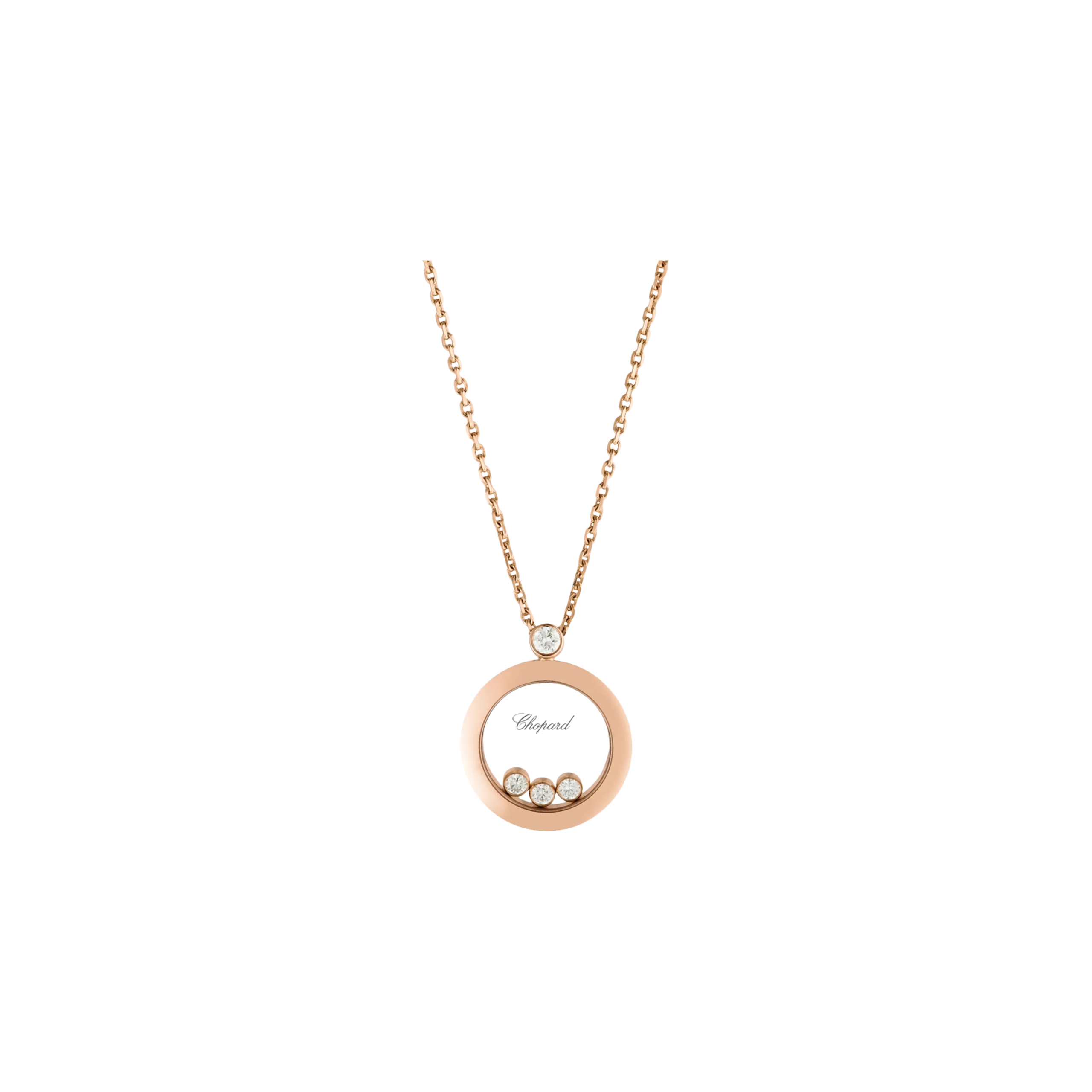 CHOPARD - HAPPY DIAMONDS IN ORO ROSA CON DIAMANTI - 793929-5201 - 793929-5201