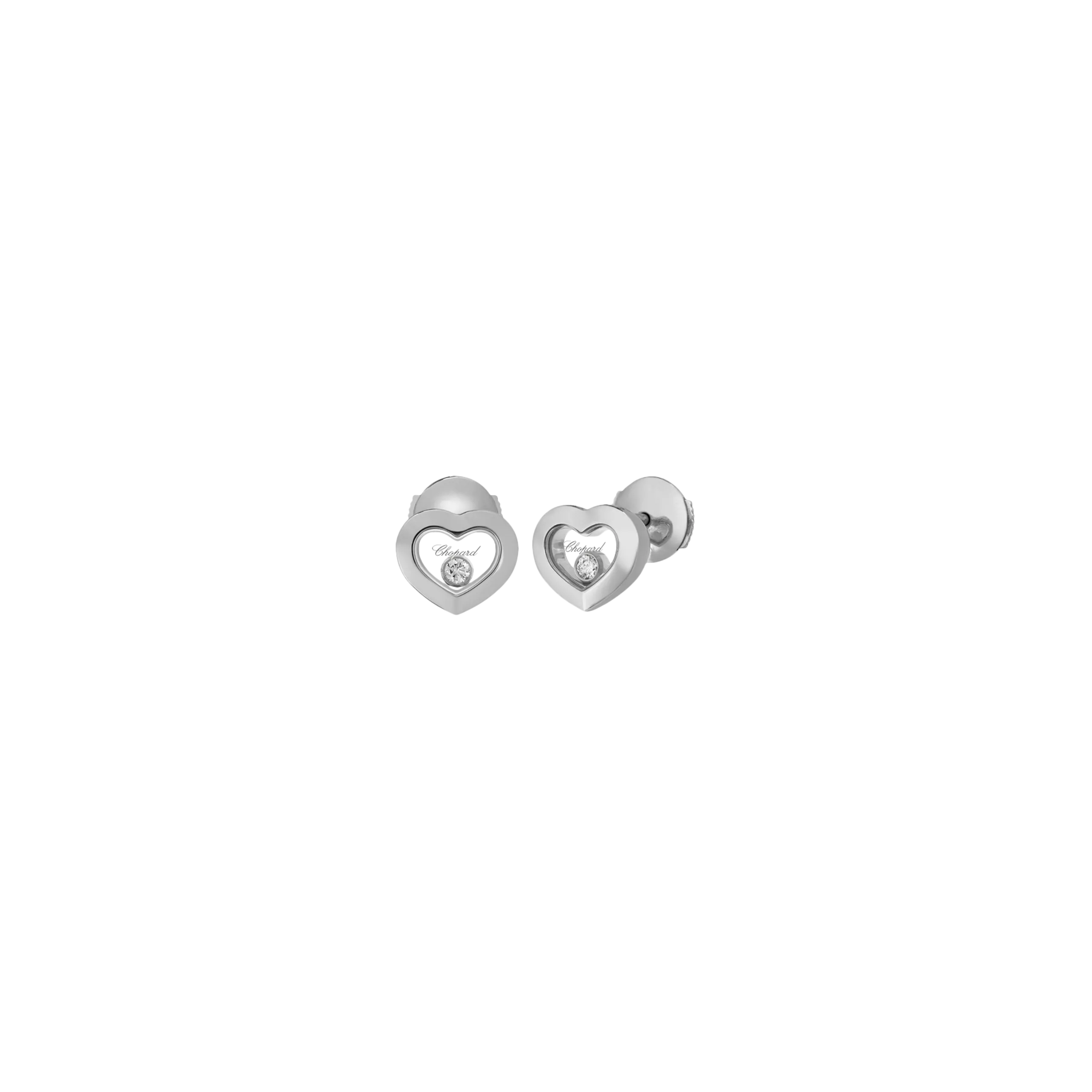 CHOPARD - ORECCHINI HAPPY DIAMONDS IN ORO BIANCO E DIAMANTI - 83A054-1001 - 83A054-1001