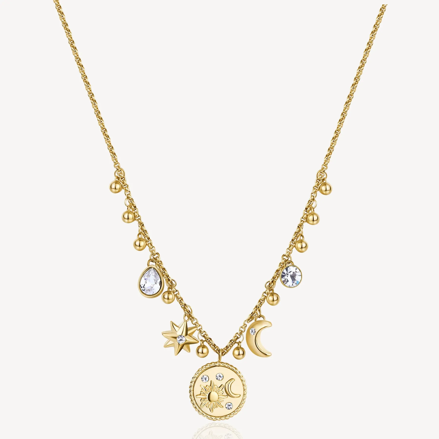 Collana Brosway Donna CHAKRA MISTICI Sole e Luna