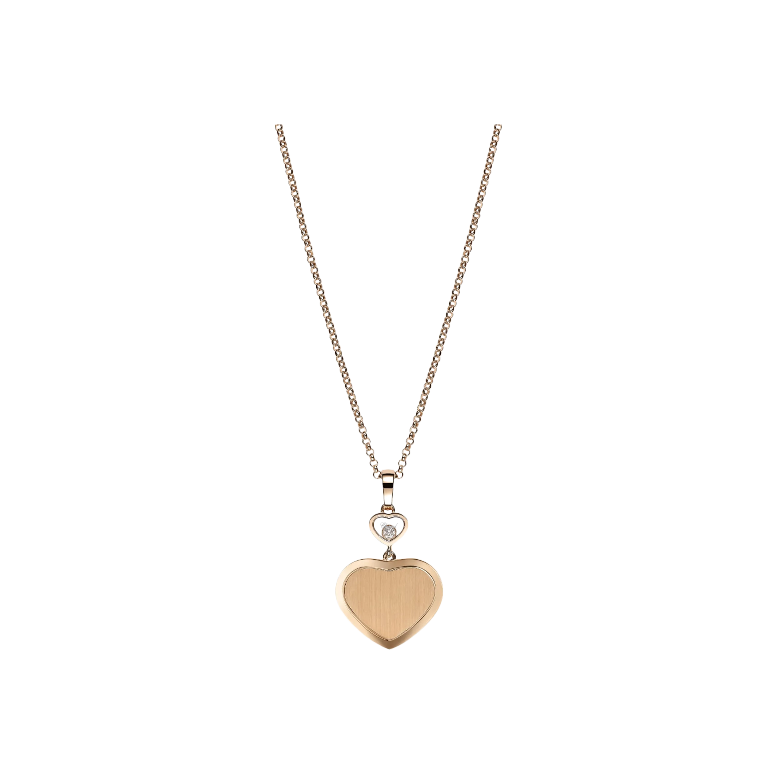 CHOPARD - HAPPY HEARTS GOLDEN HEARTS IN ORO ROSA ETICO, DIAMANTE - LIMITED EDITION - 79A007-5021 - 79A007-5021