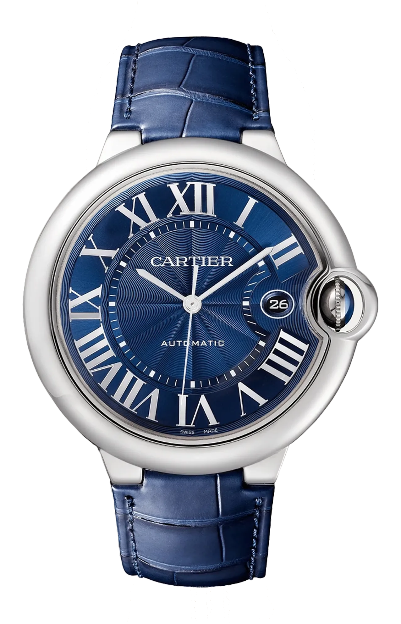 BALLON BLEU DE CARTIER 42 MM, AUTOMATICO, ACCIAIO - WSBB0027