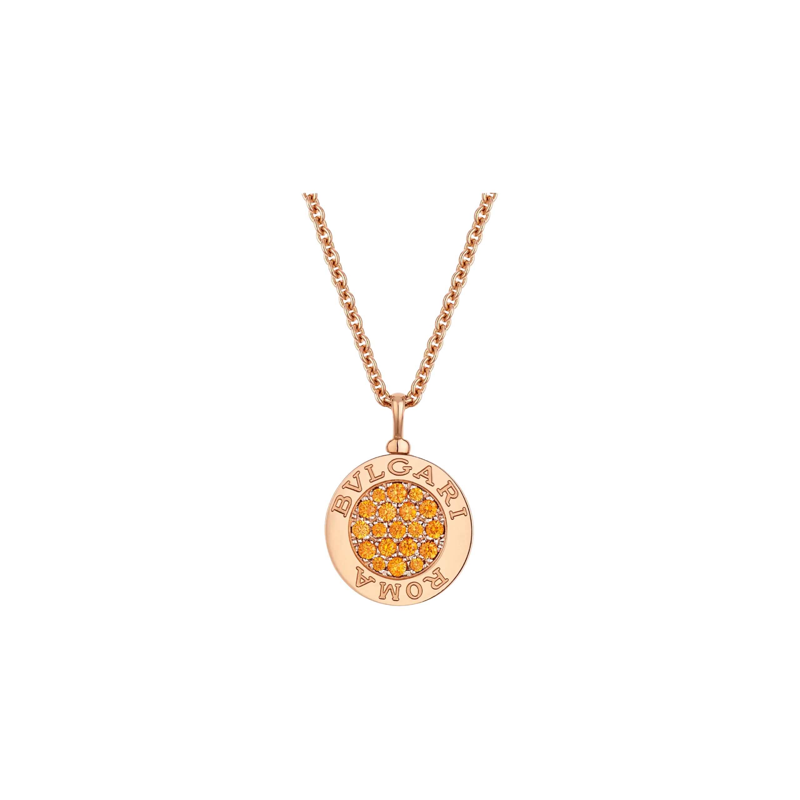 COLLANA BVLGARI BVLGARI IN ORO ROSA - RESORT IN EDIZIONE LIMITATA - CL859869 - CL859869