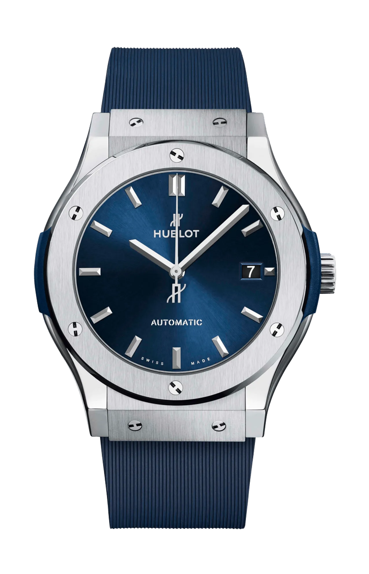 CLASSIC FUSION TITANIUM BLUE 45 MM - 511.NX.7170.RX