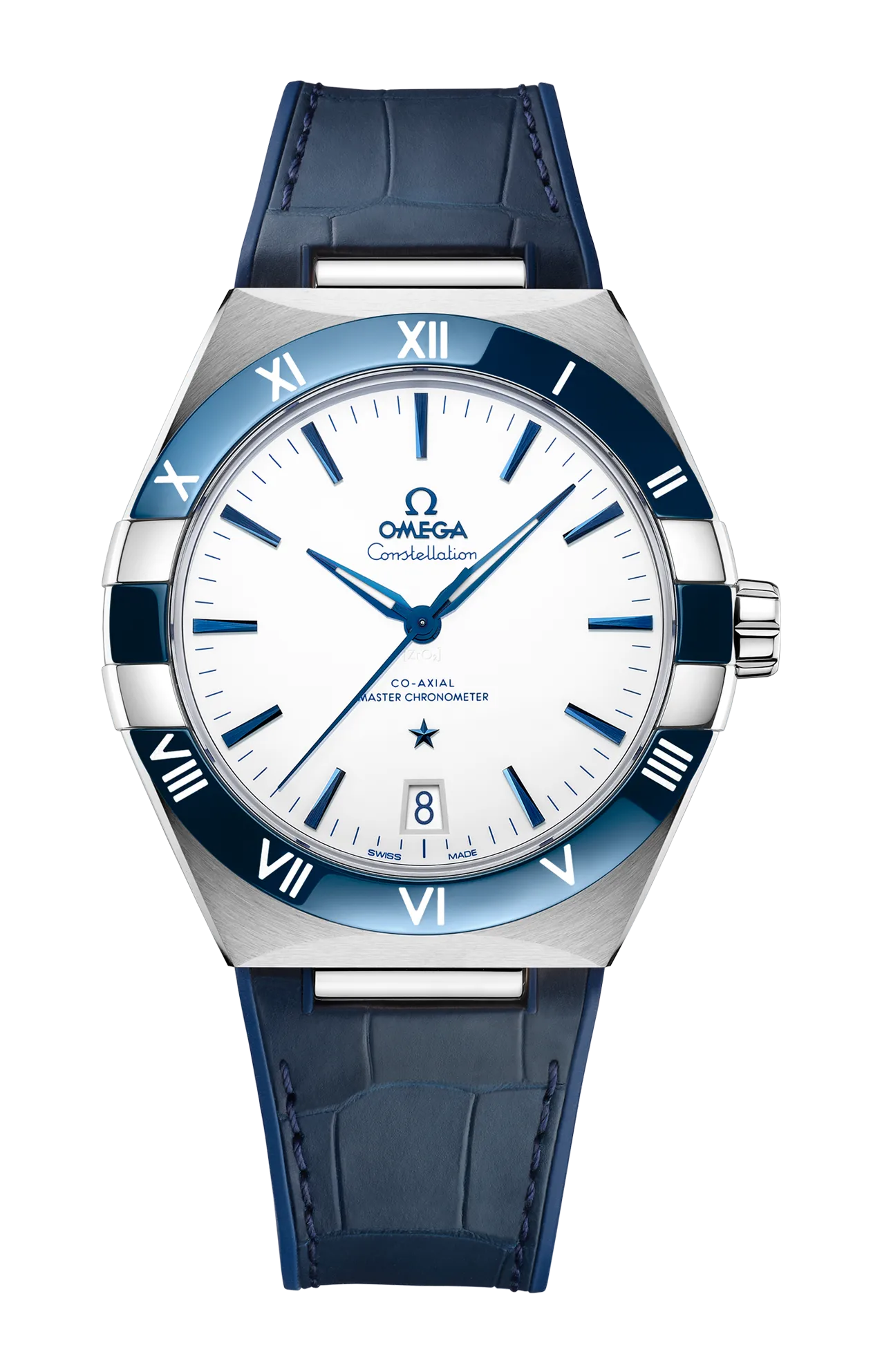 CONSTELLATION 41 MM, ACCIAIO SU PELLE - 131.33.41.21.04.001