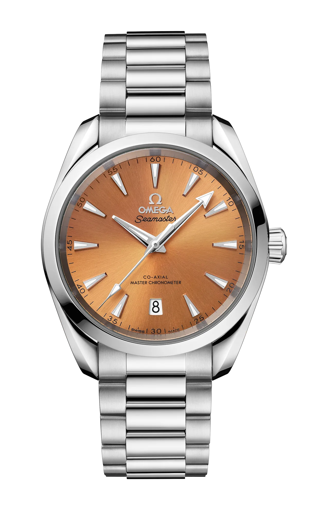 SEAMASTER AQUA TERRA SHADES 38 MM, ACCIAIO SU ACCIAIO - 220.10.38.20.12.001