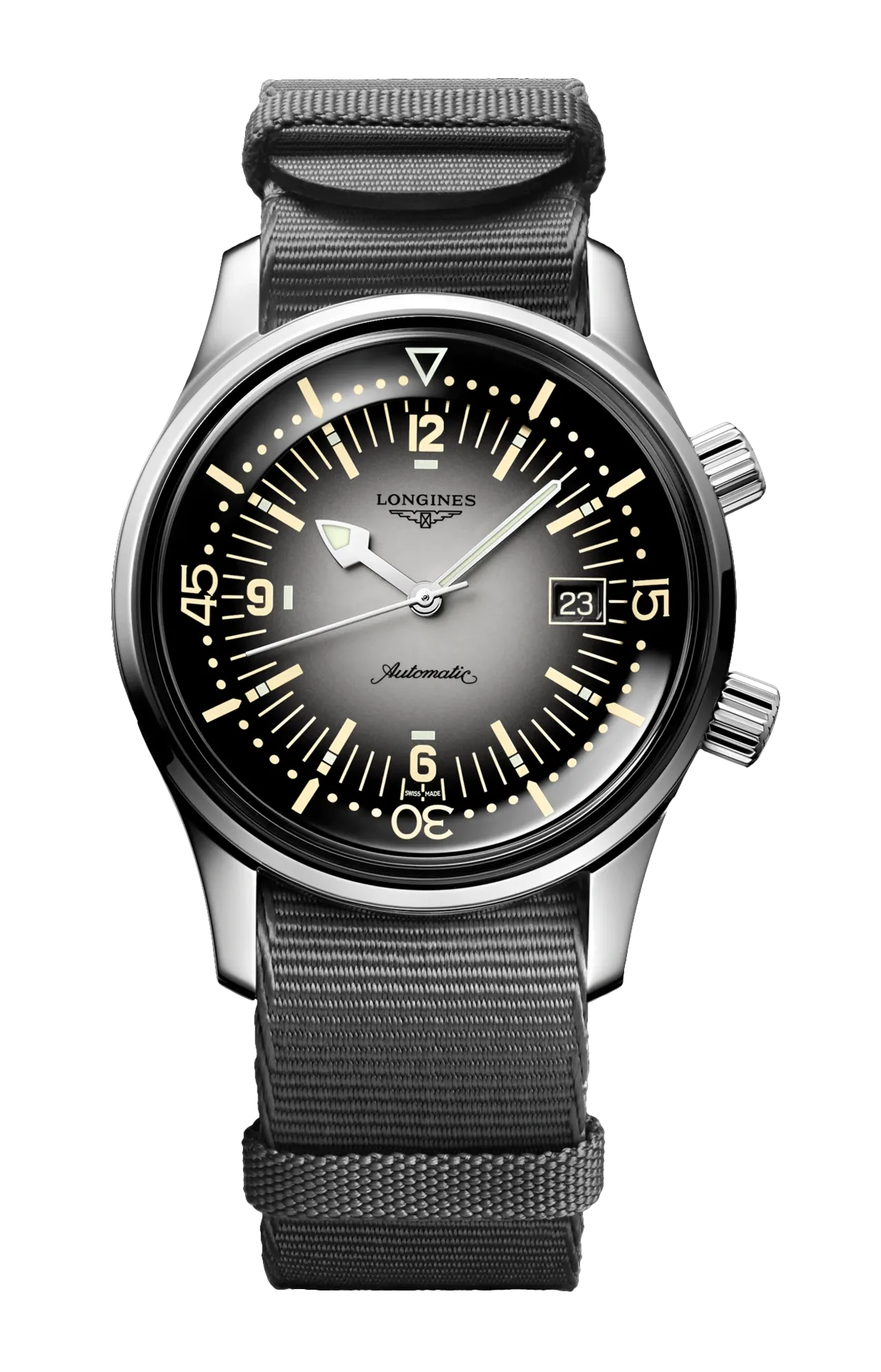 THE LONGINES LEGEND DIVER WATCH - L3.774.4.70.2