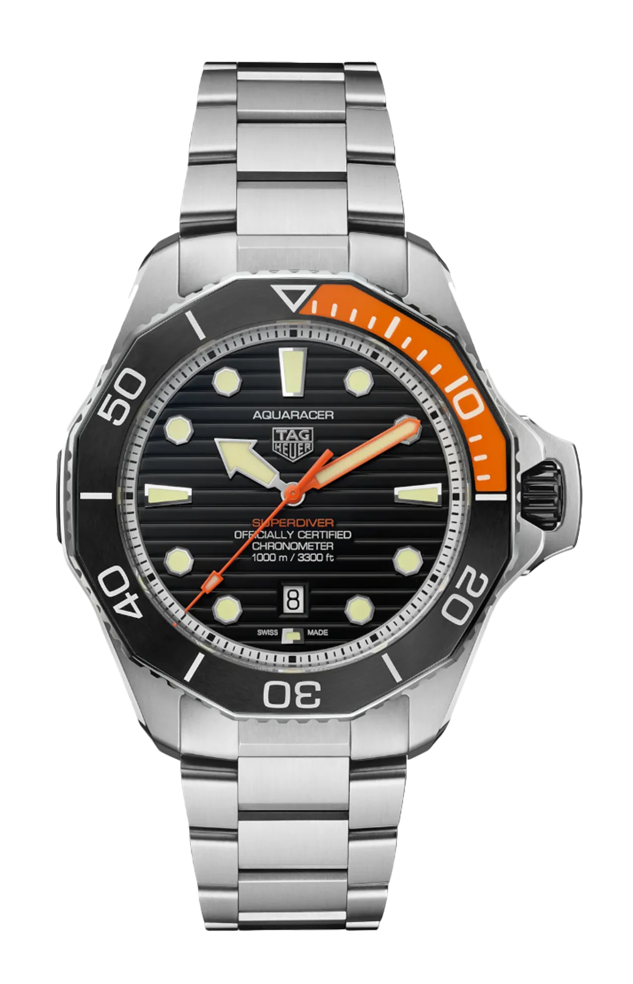 TAG HEUER AQUARACER PROFESSIONAL 1000 SUPERDIVER - WBP5A8A.BF0619