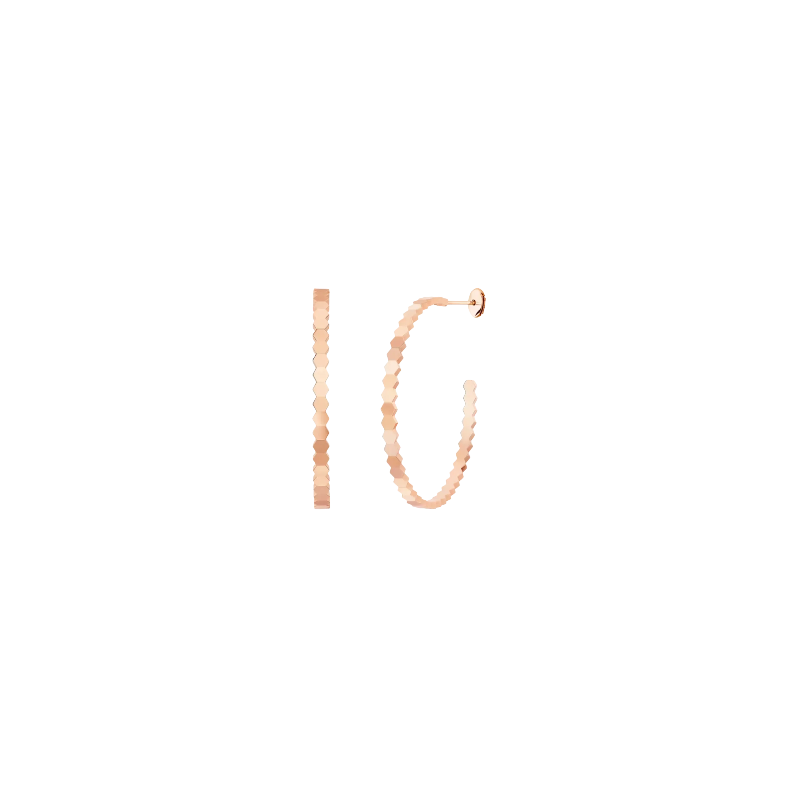 CHAUMET - ORECCHINI A CERCHIO GRANDE BEE MY LOVE IN ORO ROSA - 085446 - 085446