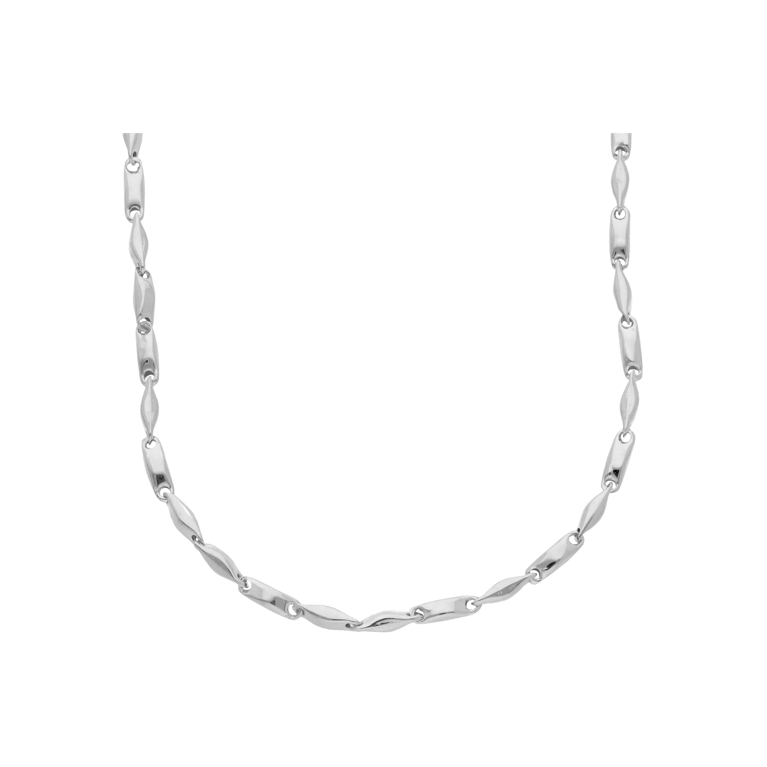 CATENA IN ORO BIANCO - VIR222BB50