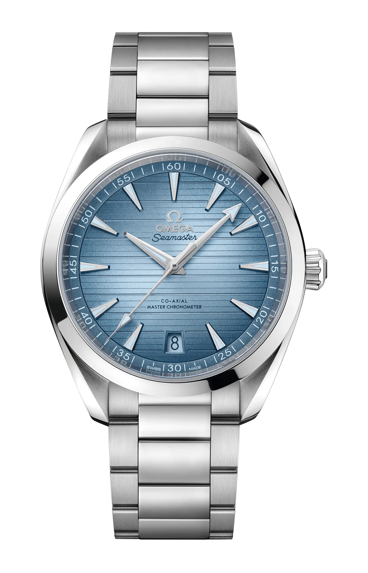 SEAMASTER AQUA TERRA 150M 41 MM, ACCIAIO SU ACCIAIO - 220.10.41.21.03.005