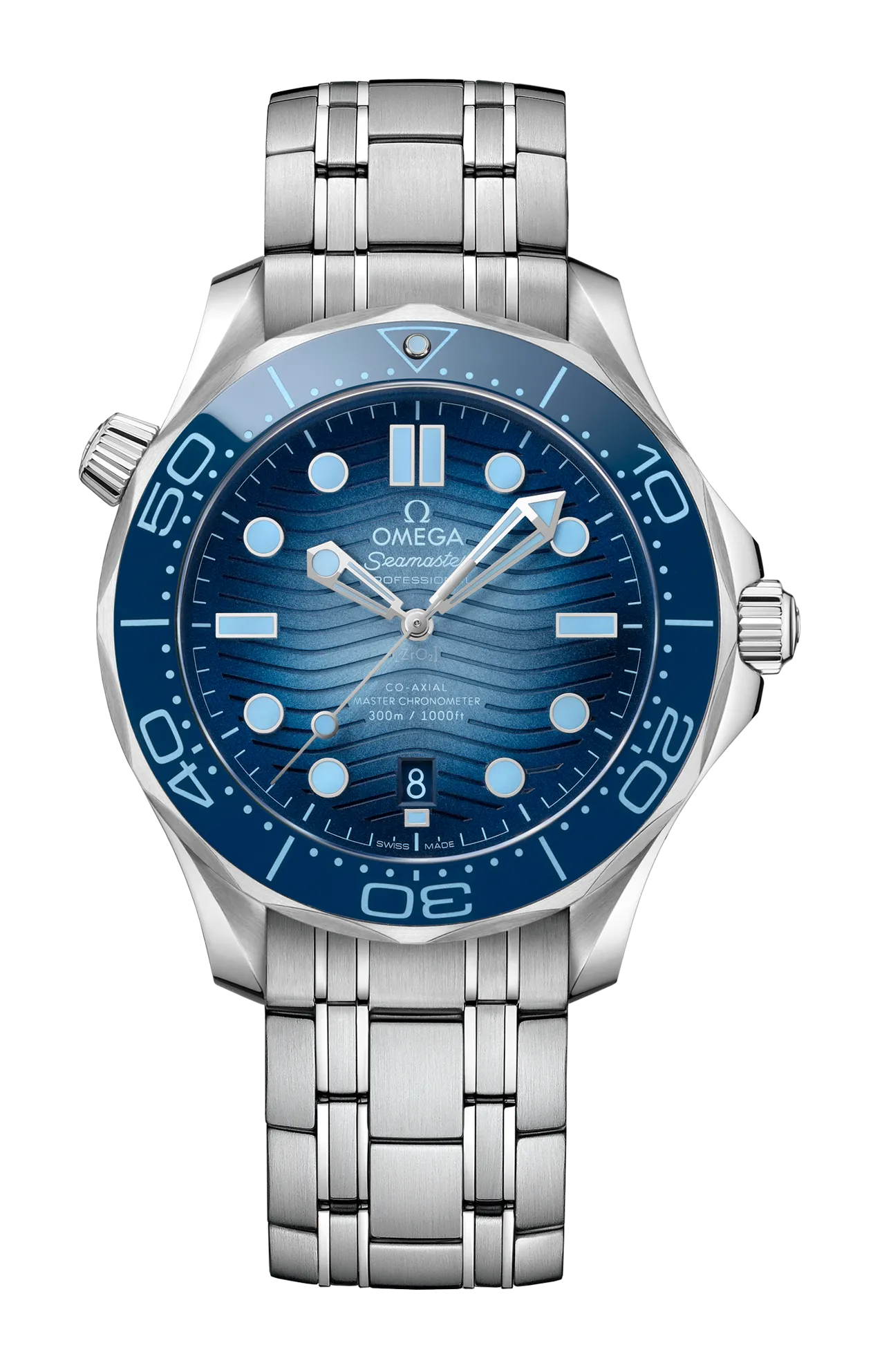 SEAMASTER DIVER 300M 42 MM, ACCIAIO SU ACCIAIO - 210.30.42.20.03.003