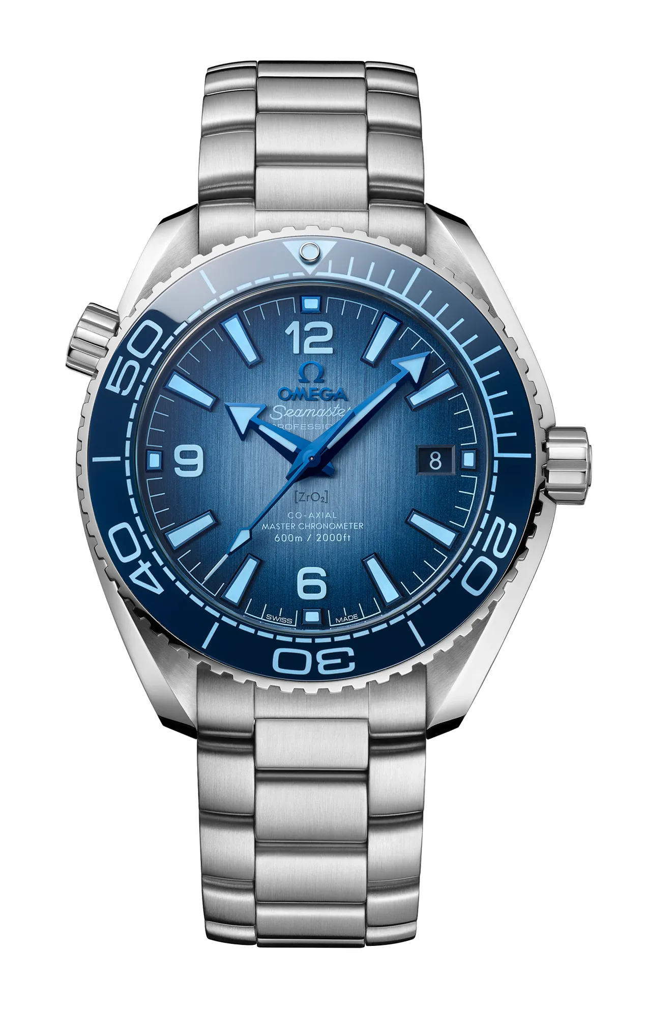 SEAMASTER PLANET OCEAN 600M 39,5 MM, ACCIAIO SU ACCIAIO - 215.30.40.20.03.002