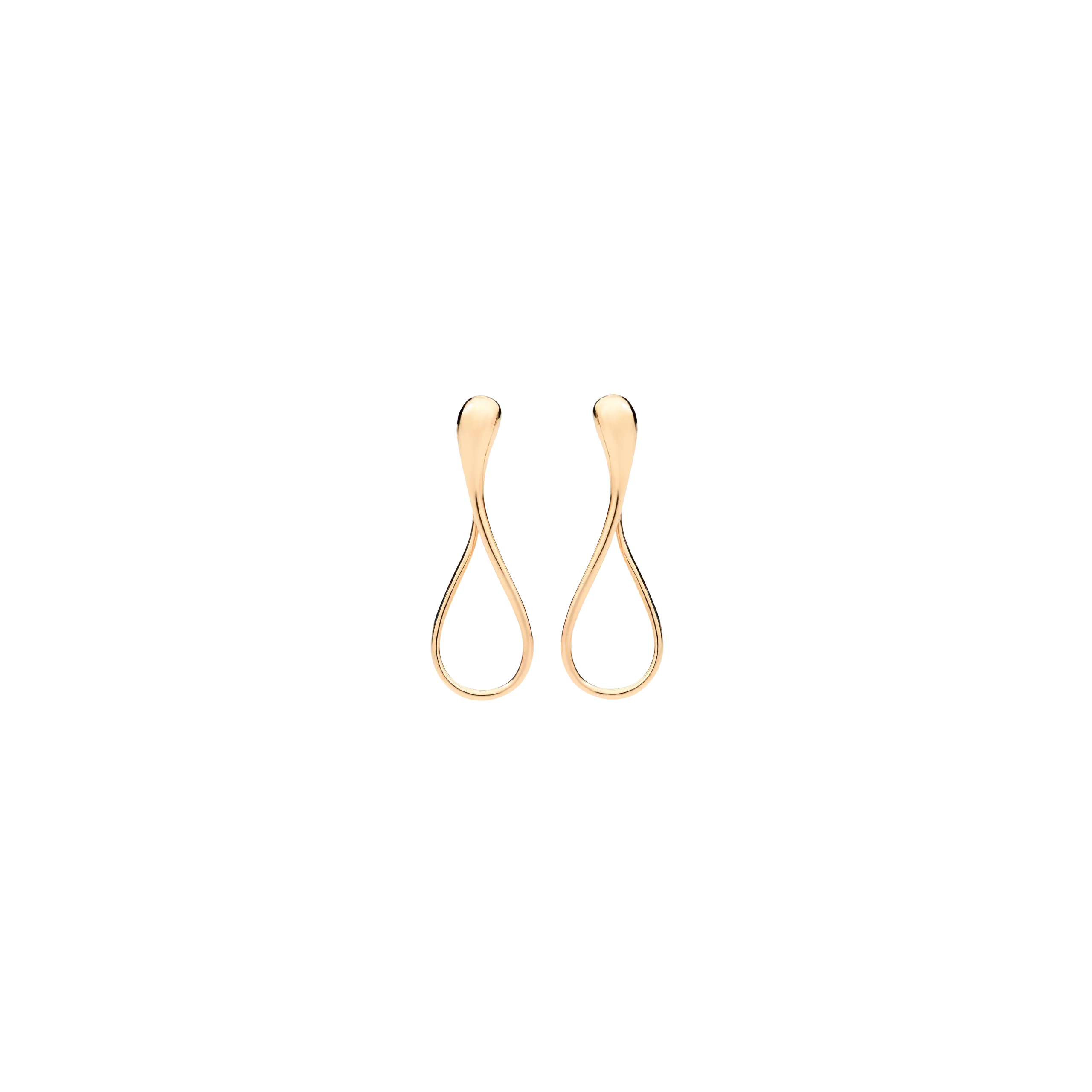 ORECCHINI ELIKA IN ORO ROSA - DEK13ORRR - DEK13ORRR