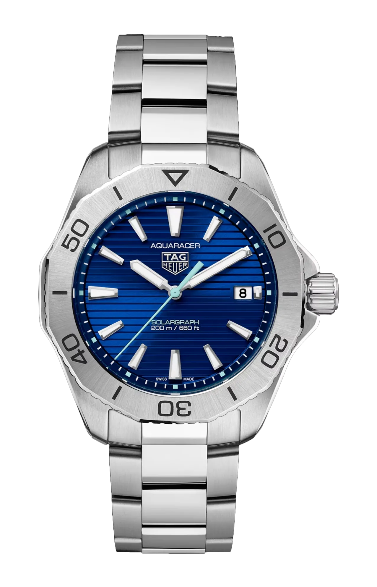 TAG HEUER AQUARACER PROFESSIONAL 200 SOLARGRAPH - WBP1113.BA0000