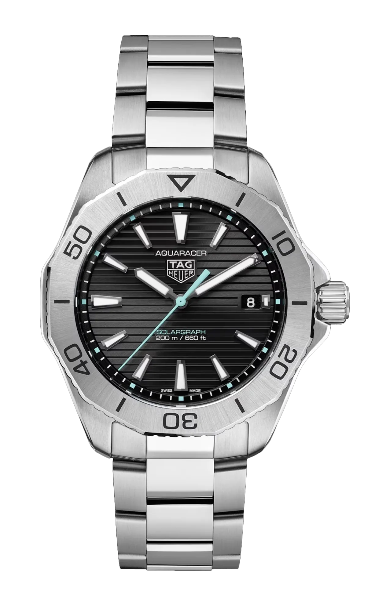 TAG HEUER AQUARACER PROFESSIONAL 200 SOLARGRAPH, 40 MM - WBP1114.BA0000