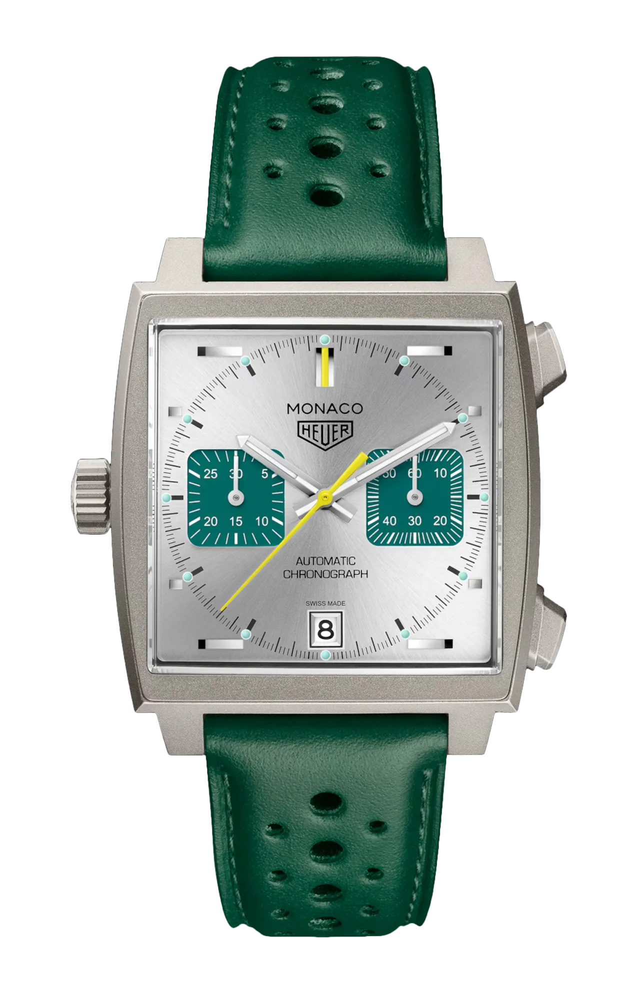 TAG HEUER MONACO CHRONOGRAPH RACING GREEN - EDIZIONE LIMITATA - CAW218E.FC6565