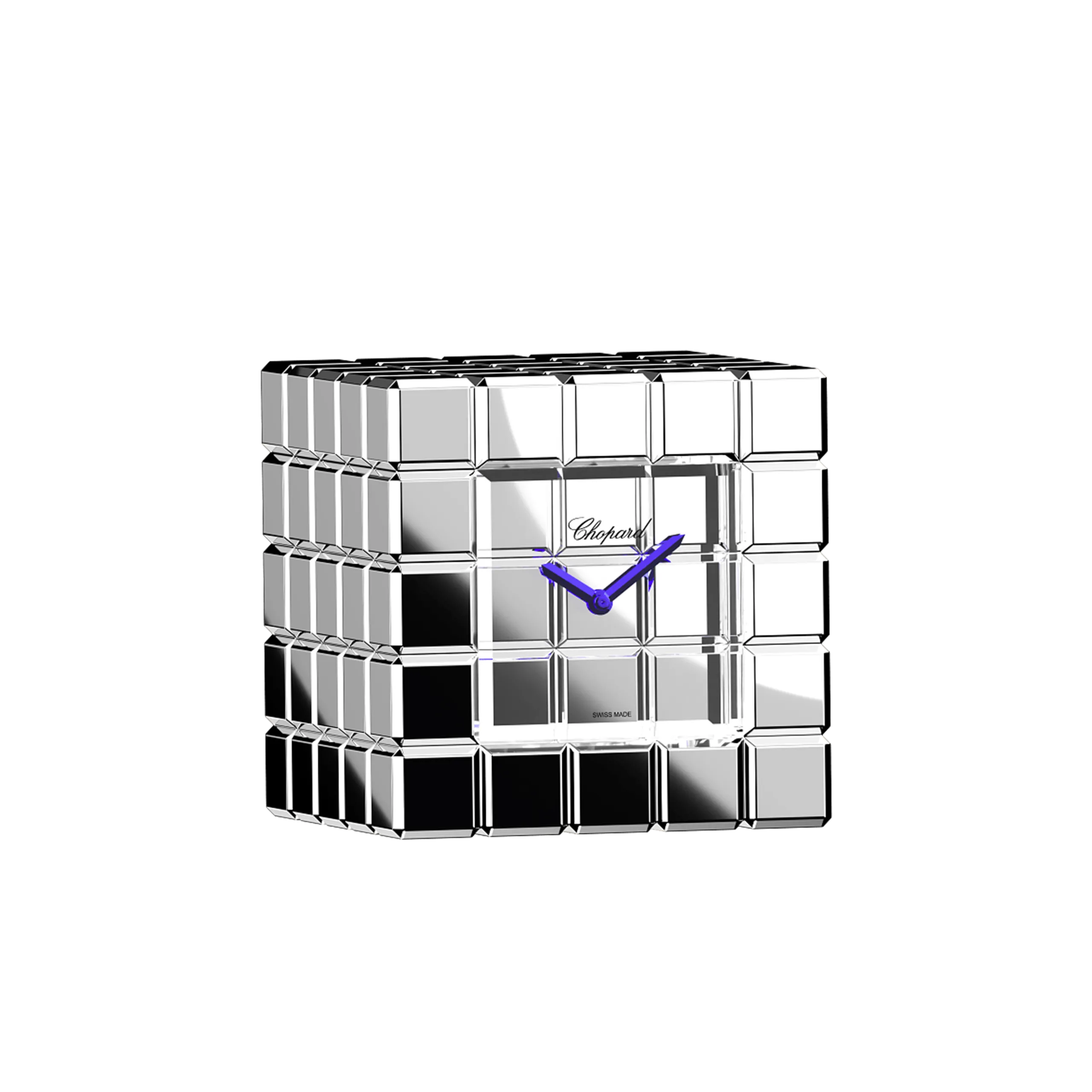 CHOPARD - OROLOGIO DA TAVOLO ICE CUBE, METALLO COLOR ARGENTO - 95020-0136