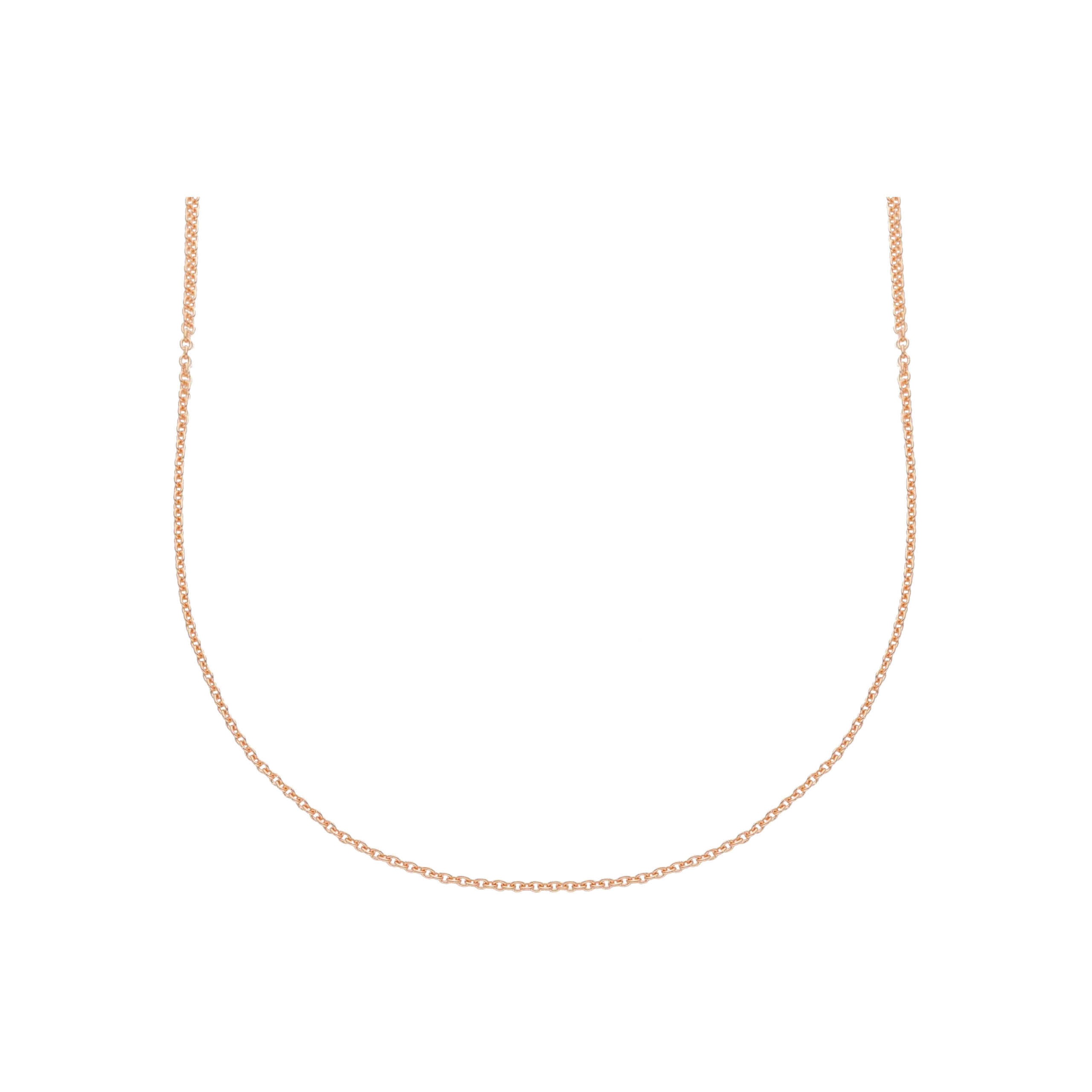 CATENA GIROCOLLO IN ORO ROSA - MRB025RR45